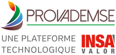 Logo PROVADEMSE, plateforme technologique d’INSAVALOR