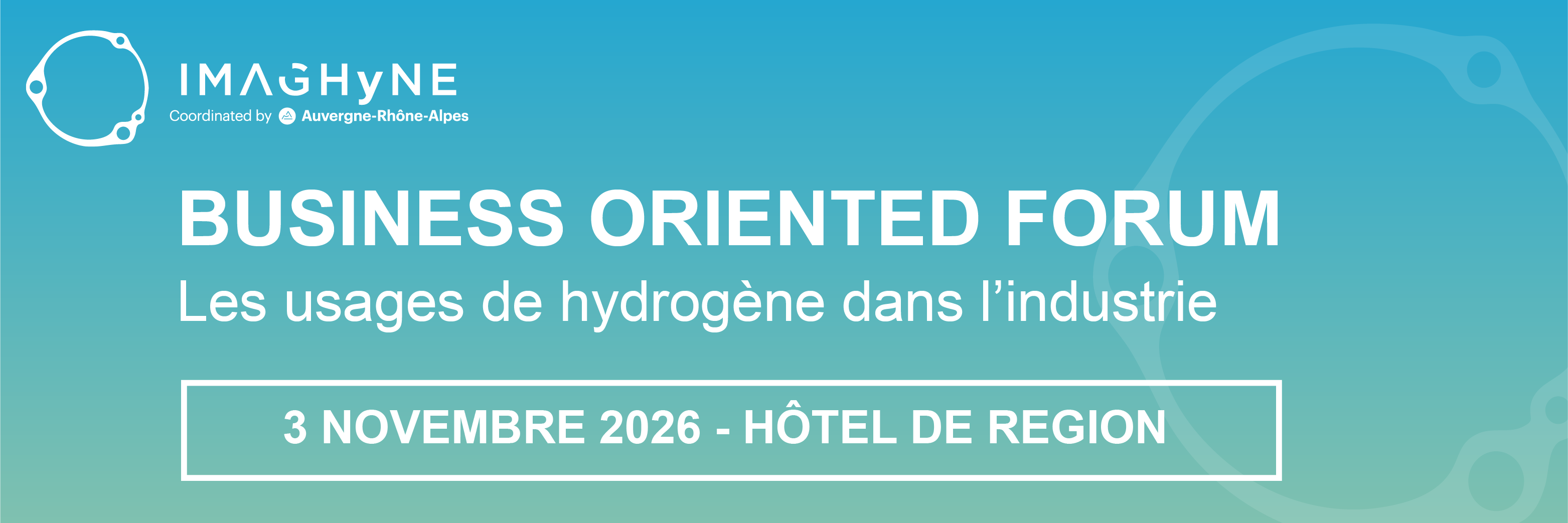 Événement Business oriented forum IMAGHyNE : Hydrogène : quels usages pour quels marchés ?