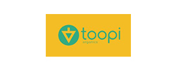 Logo adherent TOOPI ORGANICS