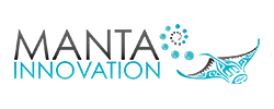 Logo adherent MANTA INNOVATION