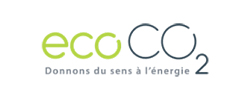 Logo adherent ECO CO2